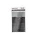 12 Pcs Eye Liner Pencil Natural Matte Long Lasting Hypoallergenic Under Eyeliners Eye Makeup Soft Crayon Pencils Black