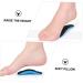 NOLITOY Palm Sole Pad Foot Inserts - 4 Pairs Orthotic Gel Insoles for Arch Support & High Heels - International Shipping Available - Buy Online on GoSupps.com