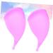 JECOMPRIS Menstrual Cup - 2pcs Silicone Period Cup for Women - Medical Grade Violet Purple - Eco-Friendly & Comfortable - Buy Online on GoSupps.com