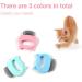 Catbrush Set - 2 Pink Brushes for Long & Short Hair Cats and Dogs | Fur Care Massage Comb & Loose Hair Removal - Buy Online on GoSupps.com