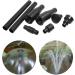 FUBESK 8pcs Plastic Garden Fountain Pump Waterfall Head Set Black Home Multi-functional Garden Fountain Plastic Nozzle Head - Buy Online on GoSupps.com