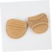 FOMIYES High Heel Shoe Inserts - Comfortable Forefoot Pads & Peep-Toe Insoles - Perfect Half Size Cushioning for High Heels - Miss Khaki Medium - Buy Online on GoSupps.com