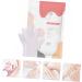 Ipetboom 2 Pairs Hand Mask Hand Moisturizing Cover for Hand Nourishing Hand Cover Exfoliating Hand Treatment Gel Boat Socks Gel Remover Non-Woven Fabric Care White Cat Paw - Buy Online on GoSupps.com
