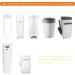 LANSHAFANG 5 Refills Refill Films Nappy Bin Compatible Refill Film for Spross & Littycat & Litter Locker II & Litter Locker Fashion Cat Litter Disposal Bucket 5 count (Pack of 1) - Buy Online on GoSupps.com