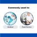 Disposable Bouffant (Hair Net) Caps Spun-bounded Poly Hair Head Cover Net 18 Inches Blue (1000) - Buy Online on GoSupps.com