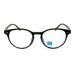 KISS Neutral Glasses BLUE LIGHT FILTER - MOSCOT style mod. WAVE - Anti-fatigue and relaxation - PC TV Gaming Black V1