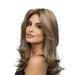 Long Sleeve Wig for Women Lace Front Hair Synthetic Mossi Wig Synthetic 001