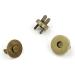 20 Set Bronze 14MM Magnetic Snaps for DIY Crafts, Sewing, Bags, Purses - Replacement Kit for Leather, Clothes - Fastener Clasp Button - Buy Online on GoSupps.com