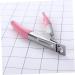 POPETPOP Manicure French Manicure Tools Coffin Nail False Nails Nail Nails Tools Fake Nail Nail Art Fingernail Clipper Pedicure Tool Nail File Acrylic medium Rosy - Buy Online on GoSupps.com