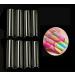 No C curve XXL Square Nail tips size 4 5 6 7   600pcs per bag Clear Acrylic Nails Square Shape Nail Tips SITELENABY Flattened Half Cover False Nails for Salon&Home DIY French ABS Nail Art Tips(size 4 5 6 7 for xxl no c s...