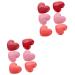 FOMIYES 16 Pcs Lipstick Case with Mirror Makeup Travel Containers Makeup Sample Jar Makeup Supplies Cream