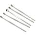 SSWERWEQ Ear wax removal tool Ear Care 4 Pcs Stainless Steel EarPick Cleaner Ear Pick Wax Curette Remover Care Tool - Buy Online on GoSupps.com