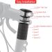 9PCS Saipe Aluminium Alloy Bike Headset Spacer Kit 1-1/8 inch 28.6mm - Black - Buy Online on GoSupps.com