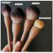 Buy Large Walnut Handle Kabuki Powder Brush - Soft Fiber Makeup Tool | Advanced Fashionable Design - Buy Online on GoSupps.com