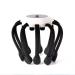 Allram electrical scalp massager Head massager with 10 vibration contacts 5 modes portable wireless head massage for stress tension and tension black