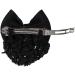 Women Hair Clip Hair Bun Cover Barrettes Net Snood Hairnet LaceBow-Knot Decor Hair Clip Hairnet (Black) - Buy Online on GoSupps.com
