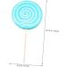 ABOOFAN 4pcs Gifts Christmas Sto The Gift For Kids Big Swirl Lollipops Candy Cane Ornaments Kids Toy Simulation Lollipop Decoration Lollipop Photot Props Model Sucker Christmas Tree Baby Bluex4pcs 14*1CMx4pcs - Buy Online on GoSupps.com