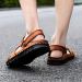 Men's Big Size Sandals - Summer Casual Beach Slippers & Breathable Outdoor Shoes | Fashion Sneakers (Size 44C & 43B) - Buy Online on GoSupps.com