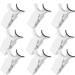 9 Magnetic Eyelashes Applicator Tool - Magnetic False Eyelashes Clip| Lazy V Clip Eyelash Curler | Portable False Eyelash Applicator Too | Easily Apply Lash Clip Applicator Helper Tool