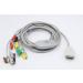 Sino-K Compatible Burdick ECG Cable - 10 Leads IEC Pinch/Grabber European Standard CE/FDA Certified | International Shipping Available - Buy Online on GoSupps.com