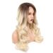 SHIYID Side Part Long Body Wave Synthetic Blonde Lace Front Wig - Heat Resistant Short Roots High Density - Buy Online on GoSupps.com