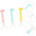 Minkissy Children's Manual Toothbrush Food-Safe Super-Soft 3 Pack in Different Colors for Gentle Cleaning - Buy Online on GoSupps.com
