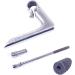 SENQI 22.2 x 225 x 4mm Gooseneck Stem | Aluminum Alloy with Teeth | BSB040 Silver - Buy Online on GoSupps.com