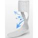 Adjustable Foot Drop Orthosis - Large Left | Foot Stabilizer & Sleep Support | International Shipping - Buy Online on GoSupps.com