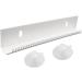 Acrylic Hair Extension Holder - Portable Hair Extensions Stand Wall Hanger with Suction Cups | Hair Extension Wigs Sectioning Display Holder Stand for Clip-in Extensions Styling Washing Braiding White - Buy Online on GoSupps.com