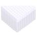 Bekith 100 Pack 5.5ml Clear Empty Lip Balm Tubes with White Caps