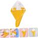 Amosfun Coral Fleece Dry Hair Hat Hair Drying Tool Girls Hat Face Washing Girl Hat Wet Hair Dry Wraps Microfiber Hair Drying Hat Bath Hat Quick Hats Dry Hair Bag Take a Bath Yellow Yellow 52x23cm - Buy Online on GoSupps.com