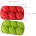 Cabilock 2pcs Colorful Egg Silicone Mold Easter Cookie Candy Making Rubber Molds Baking Candle Silica Gel Manual 3D (M12353EHTZ131) - Buy Online on GoSupps.com