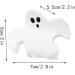 Ghost Hair Clip - Halloween Hair Clips for Girls | Halloween Hair Clips for Thick Hair Large Claw Clips for Girls Non-Slip Acrylic Halloween Clips for Cosplay Photo Prop White Waving Ghost - Buy Online on GoSupps.com