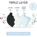 BONNYCO Washable Cloth Mask - Set 3 Washable Mask Black Mask Certificate UNE 0065 Adjustable Reusable Fabric Masks Approved - Buy Online on GoSupps.com