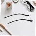 Buy Lalafina 2 Pairs of Glasses Hinge Replacement - Universal Sunglasses Arm & Ear Protector for Men & Women - Durable Metal Repair 14x3cm - Buy Online on GoSupps.com