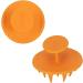 Gientan 2-Piece Silicone Head Massager & Scrubber - Dandruff Removal Shampoo Brush for Hair Growth (Wet & Dry) - Unisex Orange - Buy Online on GoSupps.com