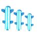 ULTECHNOVO 3pcs Finger Splint Finger Protection Splint Splints Support Plate Finger Brace Guards for Cutting Metal Bracket Tool Finger Fixed Splint Aluminum Alloy Finger Guard Dislocation