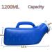 YUMSUM Portable Urinals for Men - 2 Pack, 1200ml/34 Ounce - Ideal for Hospital, Camping, Travel, and Home Use - Green - Buy Online on GoSupps.com