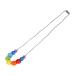 Silicone Baby Teething Necklace - Food Grade, Environmental Friendly, High Flexibility - Vibrant Colors - Style 1 - Buy Online on GoSupps.com