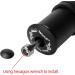 LITEONE Bike Stem Riser Extender - Aluminium Alloy, Adjustable, Black - for Mountain, Road, MTB, BMX, Fixie - Buy Online on GoSupps.com