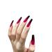 Temperament-enhancing nail art ink-and-wash series pure hand-worn nail art long explosions sweet spicy and dark nail girls.(M)