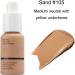 Liquid Foundation Waterproof Long-Lasting Soft Matte 30 ml 8 Colors - Buy Online on GoSupps.com
