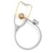 Royal Gold Stethoscope - Golden Chest Piece Latex-Free Tube Soft Sealing Ear Knobs for Nurses & Doctors - Buy Online on GoSupps.com