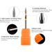 5 Pieces Nail Drill Bits Drill Bit for Professional Electric Manicure Manicure Accessories for Russian Manicure Cuticle Clean Drill Bit Diamond Nail Bit Flame Ball Head Cylinder Needle - Buy Online on GoSupps.com