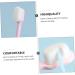PartyKindom 6 Pcs Toothbrush Set - Stylish & Durable Household Bur Ladies PP | Shop Internationally! - Buy Online on GoSupps.com