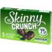Skiny Crunch Mint & Dark Chocolate Snack Bars 5 Pack - A Low Calorie Chocolate Snack - Perfect For a Quick Snack On-The-Go - Pack of 8 - Buy Online on GoSupps.com