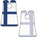 Finnish Flag Print Beard Bib Apron for Men | Beard Hair Catcher & Trimming Cape Cloth | Black - Buy Online on GoSupps.com