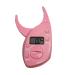 Nuobesty Digital LCD body fatty body fat measuring device body fat analysis body fat caliper fat measurement tongs body fat percentage measure body fat for women men pink