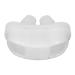 Sleep Aid Snoring Device Ergonomic Electric Relieve Snoring Device Soft Silicone Easy Breathing for Daily Use(White)