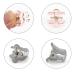 Canitor 12 PCS Mini Flower Hair Clips for Women and Girls - Strong Hold Tiny Claw Clips for Thin Hair - Cute Hair Accessories in Light Color - Buy Online on GoSupps.com
